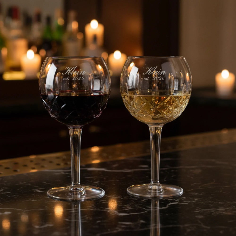 Waterford Lismore Balloon Wine Glasses, 12oz, Set of 2