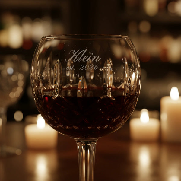 Waterford Lismore Balloon Wine Glasses, 12oz, Set of 2