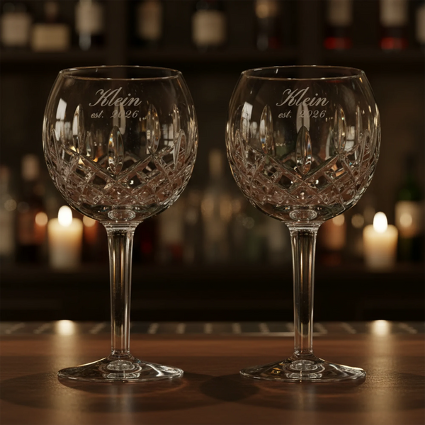Waterford Lismore Balloon Wine Glasses, 12oz, Set of 2