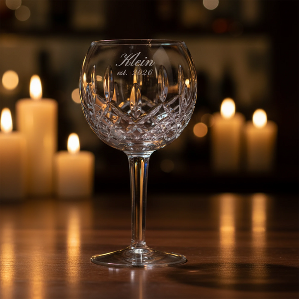 Waterford Lismore Balloon Wine Glasses, 12oz, Set of 2