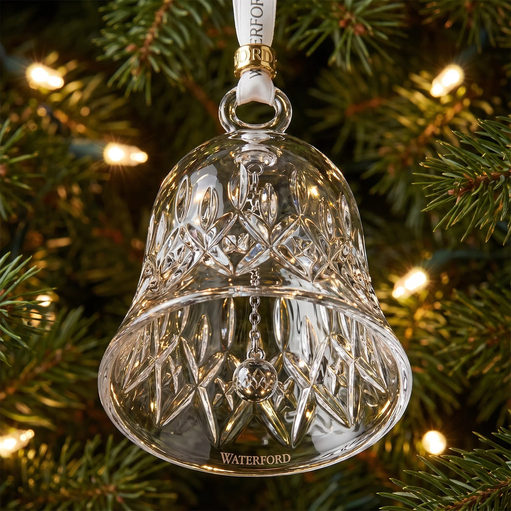 Waterford Lismore Bell Ornament lifetime engraving