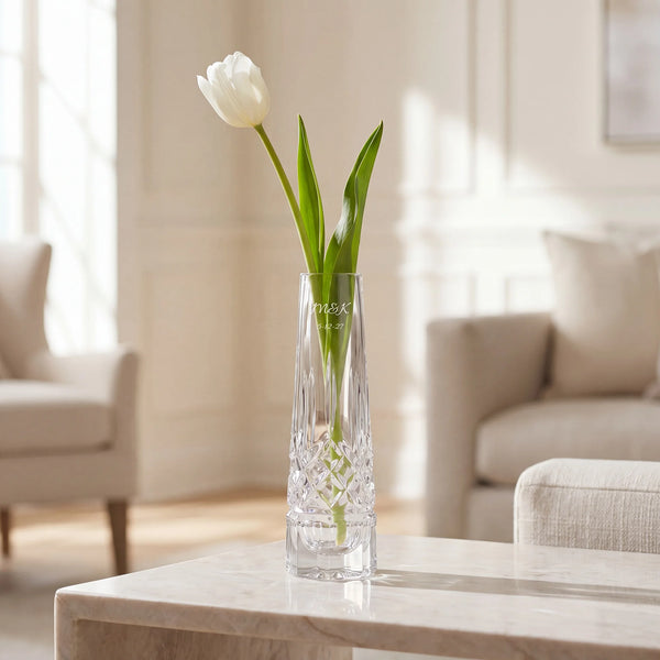 Waterford Lismore Bud Vase, 7in
