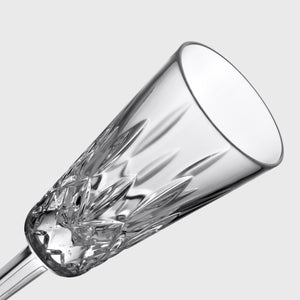 Waterford Lismore Champagne Flute, 4oz, Single lifetime engraving
