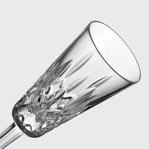 Waterford Lismore Champagne Flute, 4oz, Single lifetime engraving