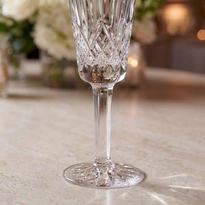 Waterford Lismore Champagne Flute, 4oz, Single lifetime engraving
