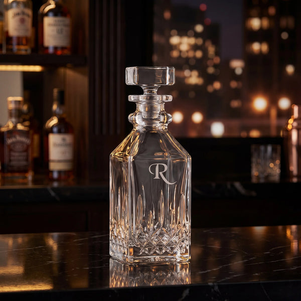 Waterford Lismore Connoisseur Square Decanter Set, 16.5oz