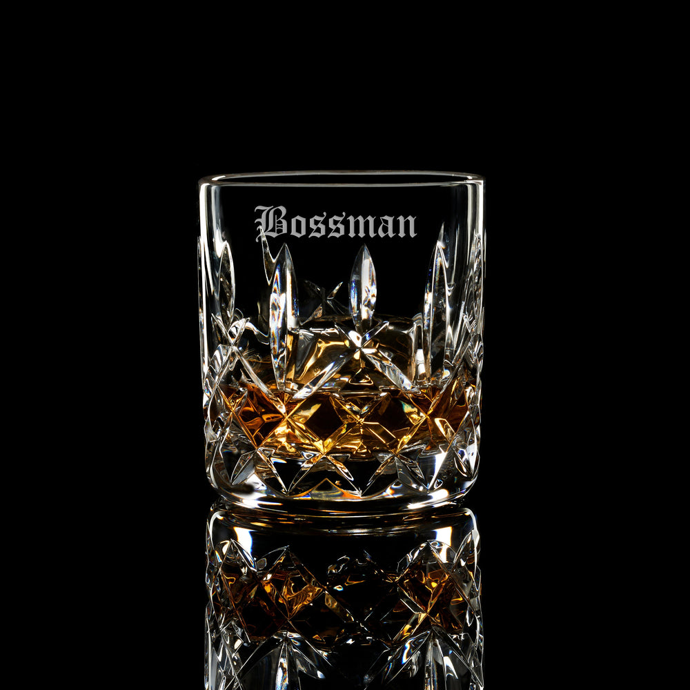 Waterford Lismore Connoisseur 5oz Straight Sided Tumblers, Set of 2 lifetime engraving