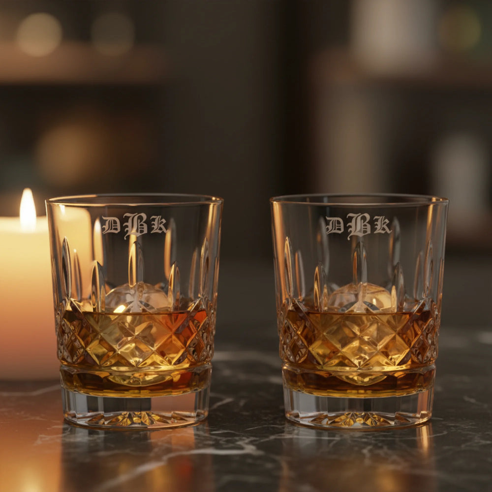 Waterford Lismore Double Old Fashioned Glasses, 12oz, Set of 2