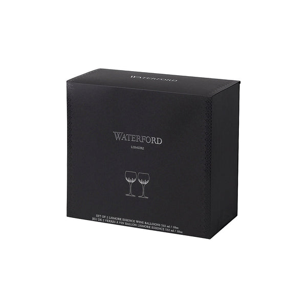 Waterford Lismore Essence Balloon Wine Glasses, Set of 2 lifetime engraving