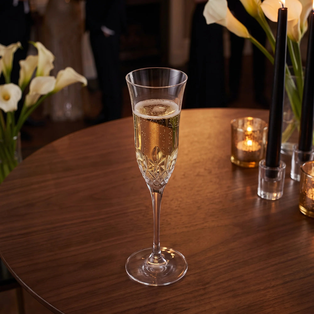 Waterford Lismore Essence Champagne Flute, Single lifetime engraving