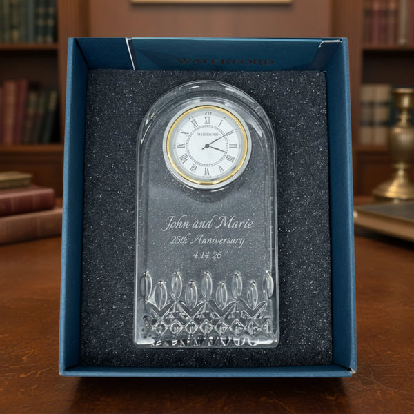 Waterford Lismore Essence Clock, 5.5"