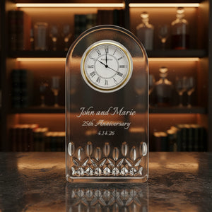 Waterford Lismore Essence Clock, 5.5"