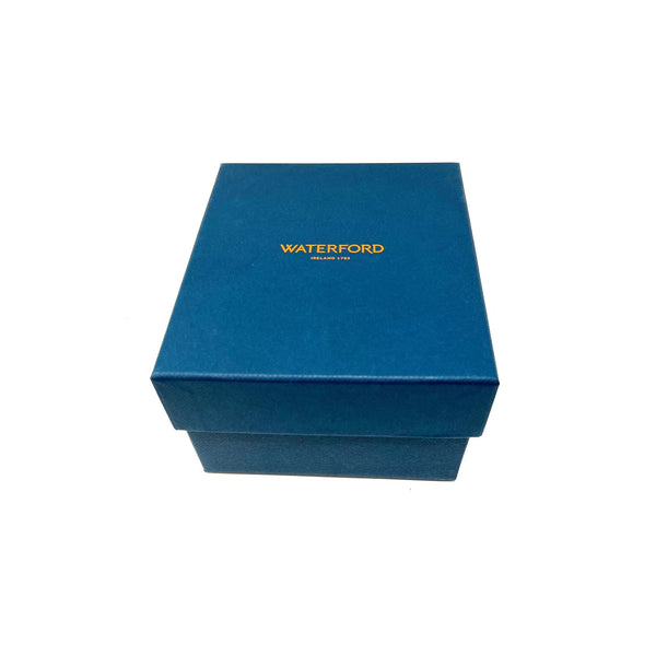 Waterford Personalized Lismore Essence Crystal Desk Clock, Custom Engraved 5.5" Battery Operated Clock for Office, Home Décor lifetime engraving