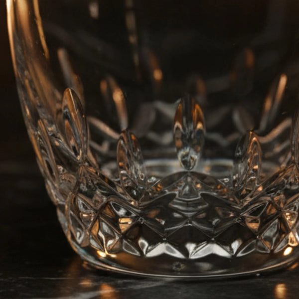 Waterford Lismore Essence Double Old Fashioned Glasses, 13oz, Set of 2 lifetime engraving