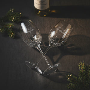 Waterford Lismore Essence White Wine Glasses, 12oz, Set of 2