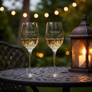 Waterford Lismore Essence White Wine Glasses, 12oz, Set of 2