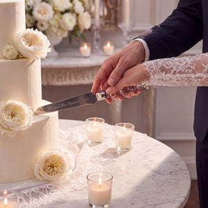 Waterford Lismore Wedding Cake Knife, 13" lifetime engraving