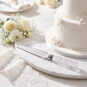 Waterford Lismore Wedding Cake Knife, 13" lifetime engraving