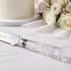 Waterford Lismore Wedding Cake Knife and Server Set lifetime engraving
