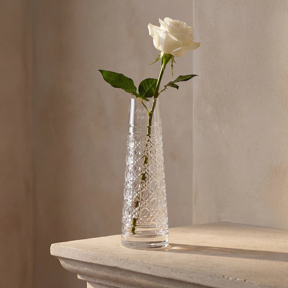Waterford Opulence Bud Vase, 7"
