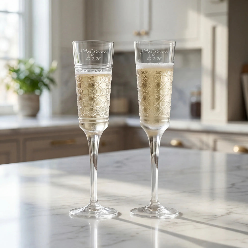 Waterford Opulence Champagne Flutes, 6oz, Set of 2