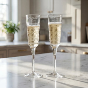 Waterford Opulence Champagne Flutes, 6oz, Set of 2