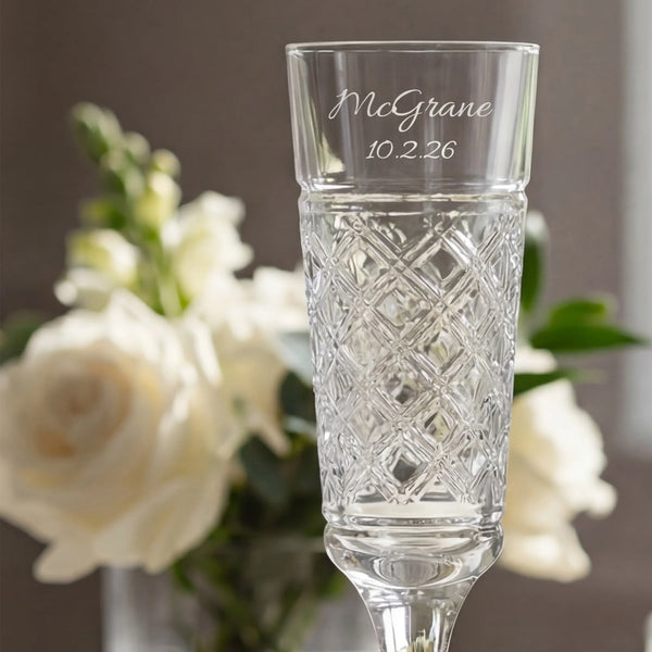 Waterford Opulence Champagne Flutes, 6oz, Set of 2