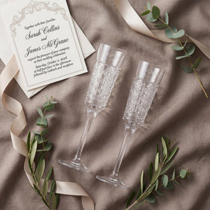 Waterford Opulence Champagne Flutes, 6oz, Set of 2