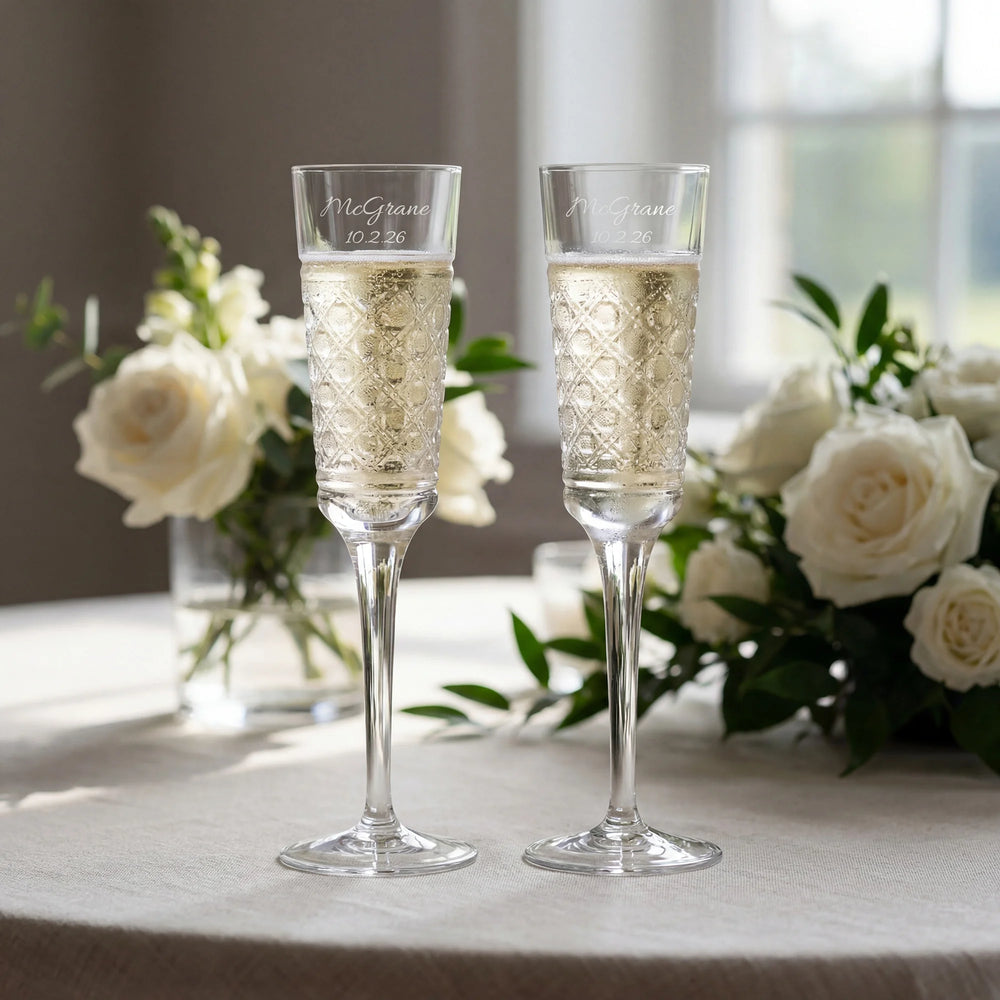 Waterford Opulence Champagne Flutes, 6oz, Set of 2