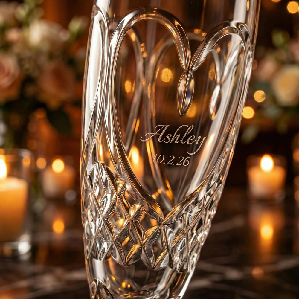 Waterford True Love Champagne Flutes, 8oz, Set of 2