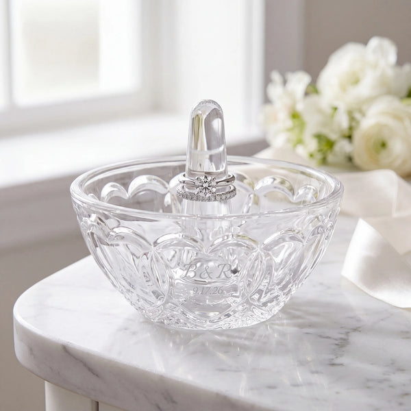 Waterford Wedding Ring Holder lifetime engraving